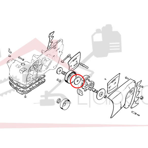 Clutch washer inner s 070