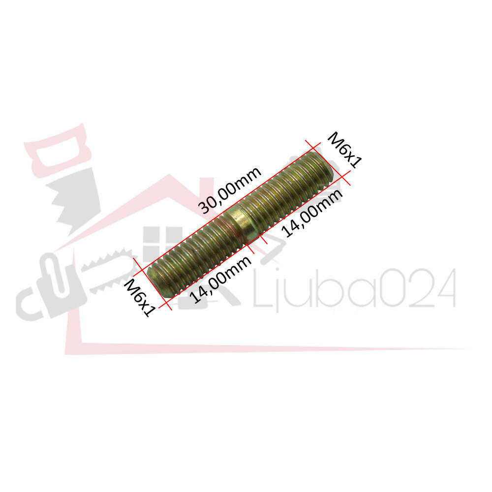 Muffler stud s 070 090 baseh