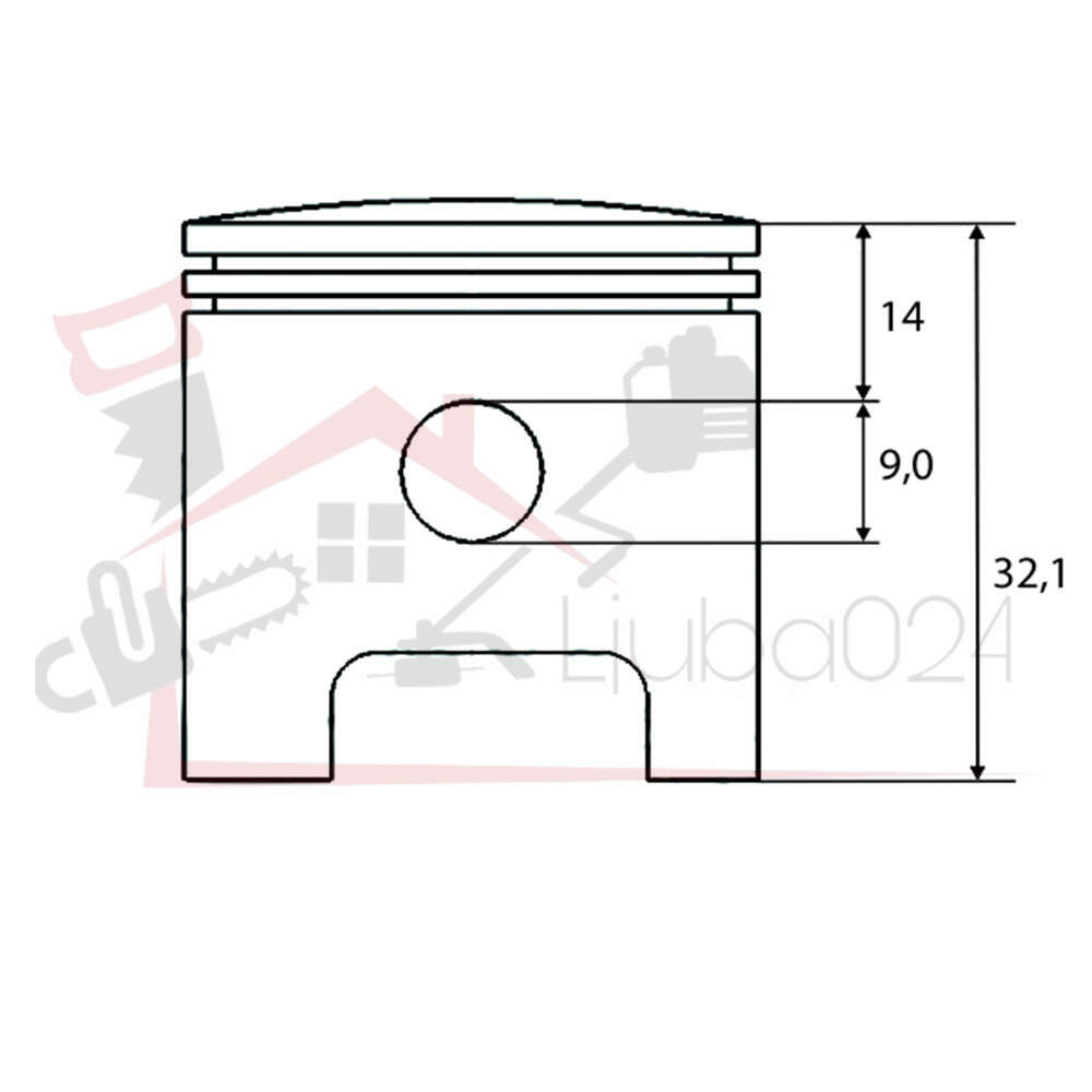 Klip alpina castor 42 fi 40 mm bolcna 10 mm aip