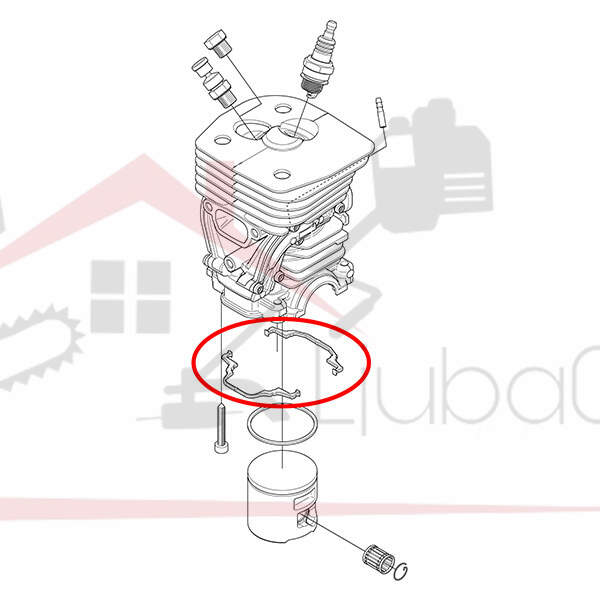 Cylinder gasket h 455 460 461