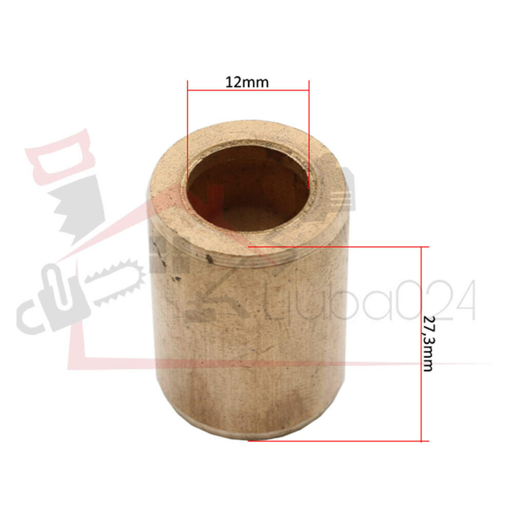 Bush for water wheel tomos pump long l 27,3 mm