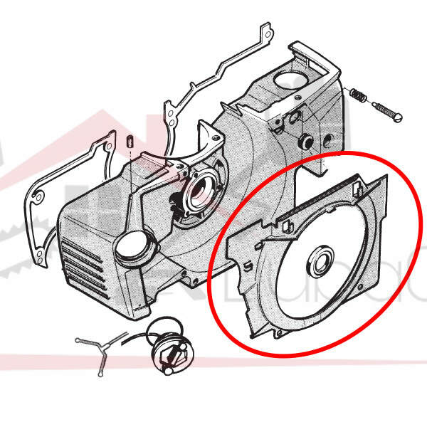 Fan housing segment h 281