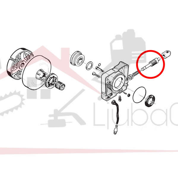 Oil pump plunger h 281 new type