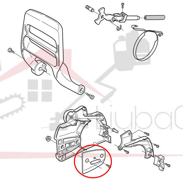 Guide bar plate h 340 345 346 350 351 353 357 359 new type outer