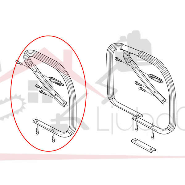 Handlebar h 385 baseh