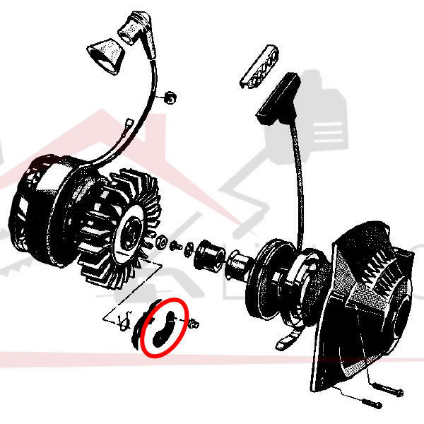 Starter pawl fuse h 650 770