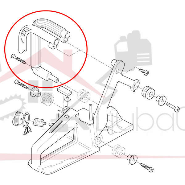 Handlebar dolmar 100 400 or