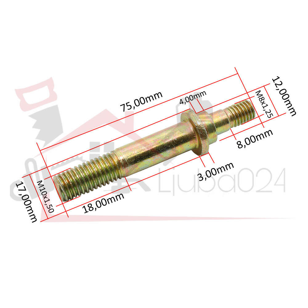 Bar stud s 029 039 290 310 390 long