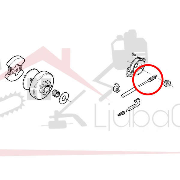 Oil pump plunger h 36