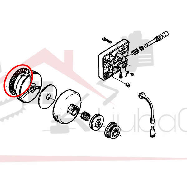 Clutch spring h 262