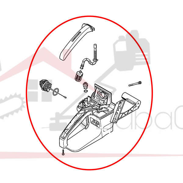 Tank housing s 036