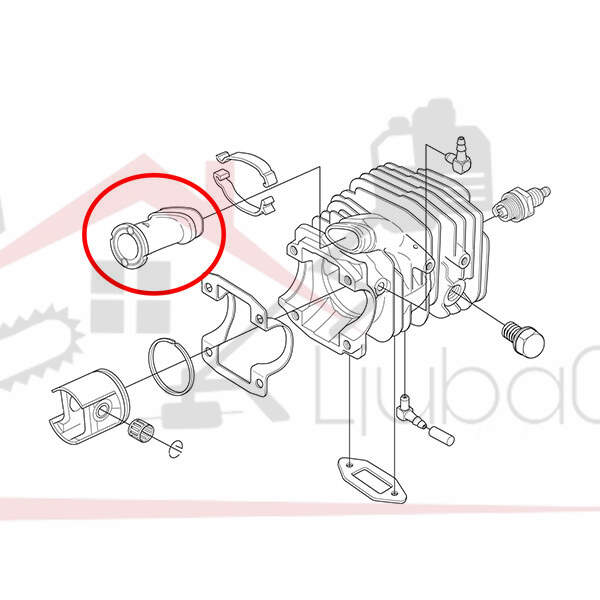 Intake manifold h 334 t 338 xpt