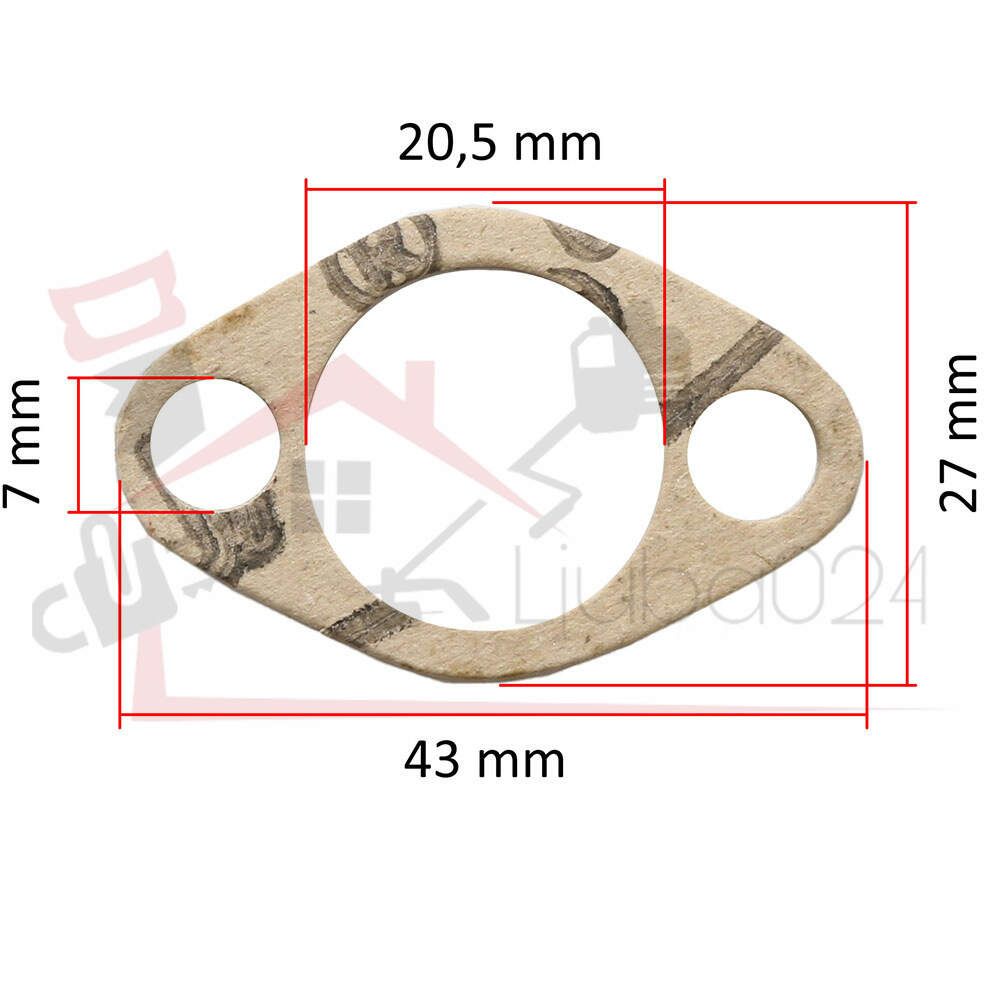 Exhaust gasket tec 3 - 3,5 hp 30081a