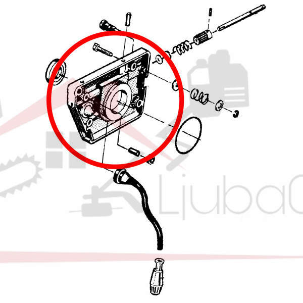 Oil pump h 61 268 mtb