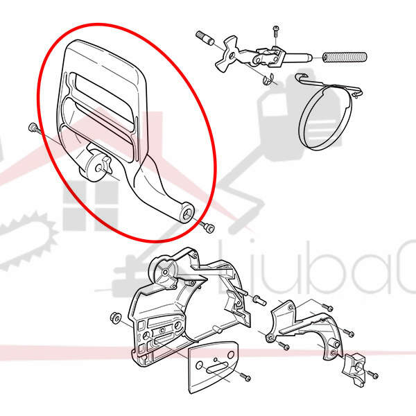 Hand guard h 340 345 350 357 359 mtb