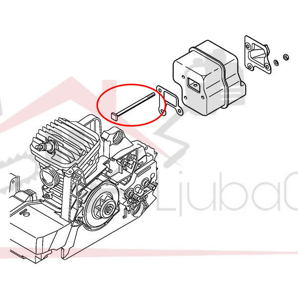 Sraf auspuha s 029 039 290 310 390 mtb