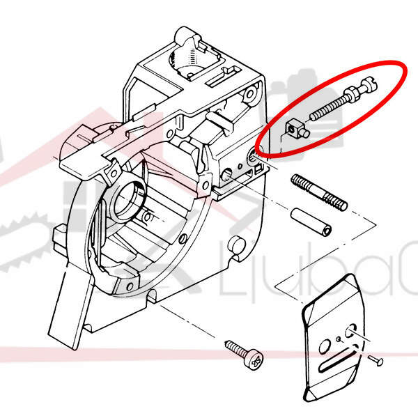 Chain tensioner kit dolmar 103 105 108