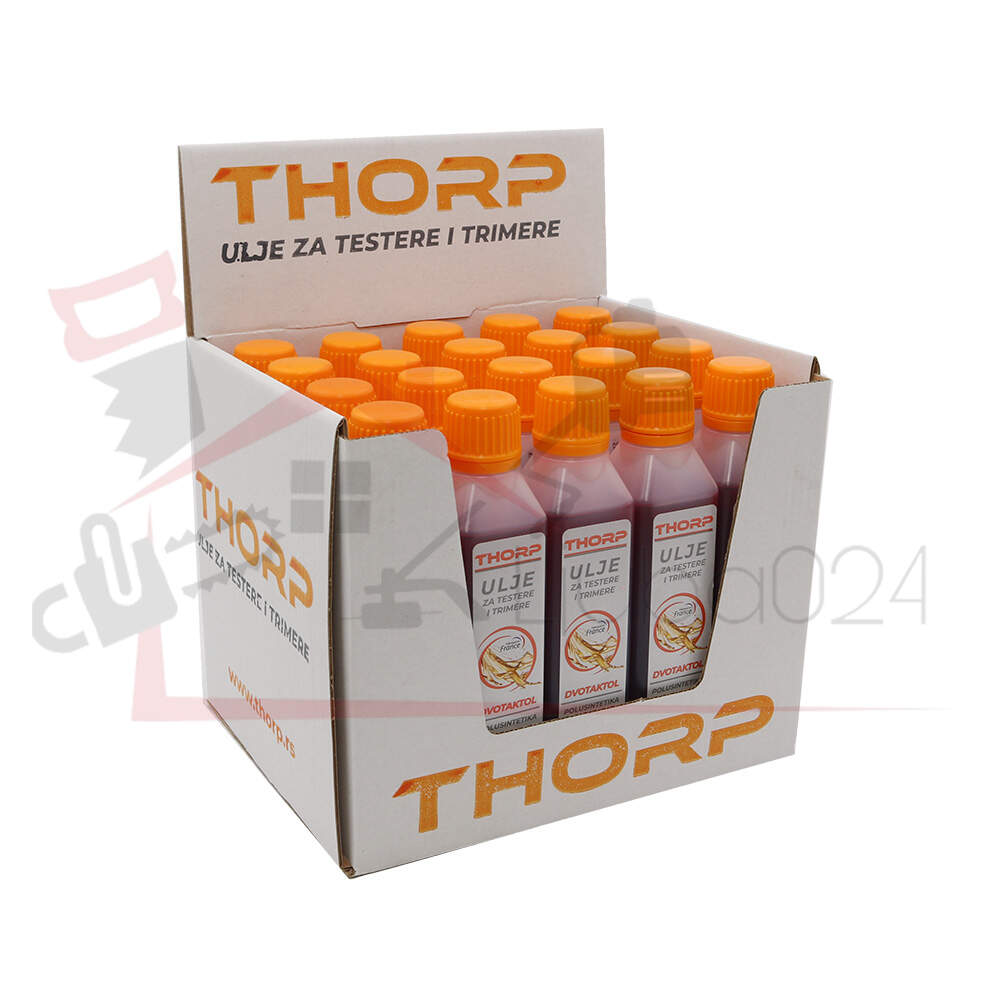 Thorp semi-synthetic oil for two-stroke engines 1dl – box 20 pcs