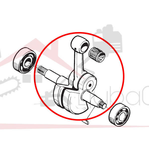 Crankshaft h 281 288 394 ital