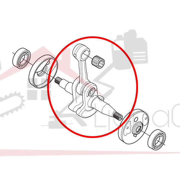 Crankshaft h 359 ital