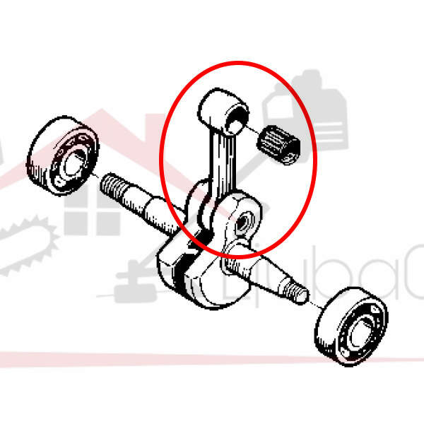 Connecting rod h 51 55 262 ital