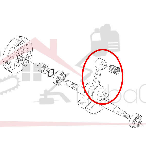 Connecting rod h 365 ital