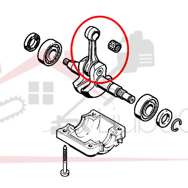 Connecting rod s 023 025 230 250 ital