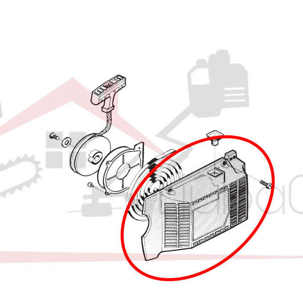 Fan housing h 281 288 ital